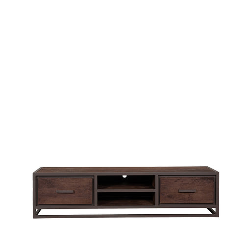 TV-meubel Peru Mangohout Espresso 45x160x40 cm-TV-meubels-LABEL51