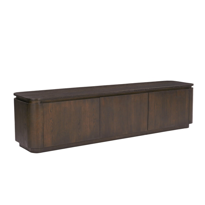 TV-meubel Rivano Eikenhout Fineer Bruin 180cm