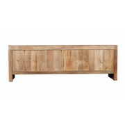 TV-meubel Tense Naturel Mangohout 150x40 cm-TV-meubels-Starfurn