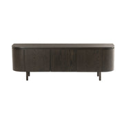 TV-meubel Tobago Eikenhout fineer Bruin 170x43x56 cm-TV-meubels-Livingfurn