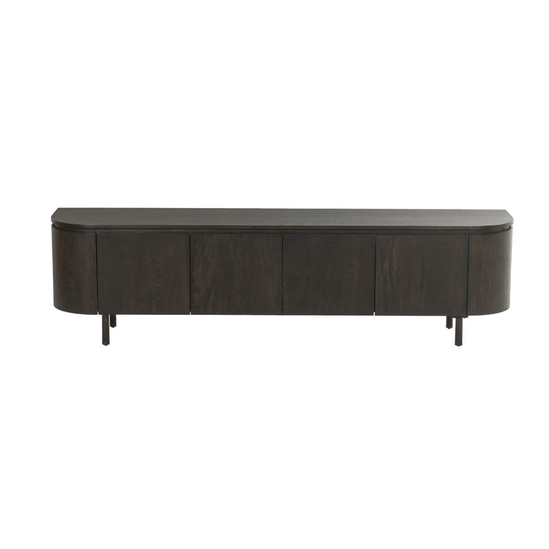 TV-meubel Tobago Eikenhout fineer Bruin 210x43x56 cm-TV-meubels-Livingfurn