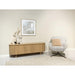 TV-meubel Tobago Eikenhout fineer Naturel hout 170x43x56 cm-TV-meubels-Livingfurn