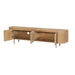 TV-meubel Tobago Eikenhout fineer Naturel hout 210x43x56 cm-TV-meubels-Livingfurn