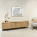 TV-meubel Tobago Eikenhout fineer Naturel hout 210x43x56 cm-TV-meubels-Livingfurn