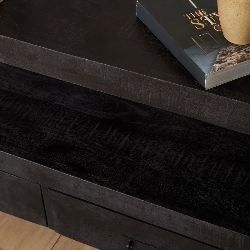 TV-meubel Tv meubel Boaz Zwart 100 cm 100x45x60 cm-TV-meubels-Starfurn