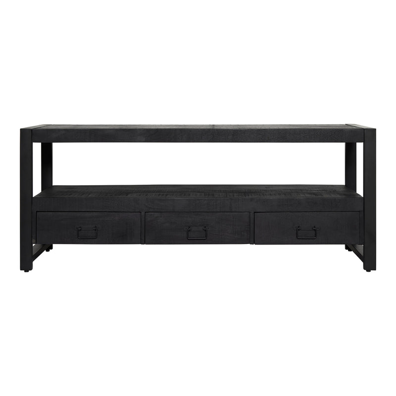 TV-meubel Tv meubel Boaz Zwart 150 cm 150x45x60 cm-TV-meubels-Starfurn