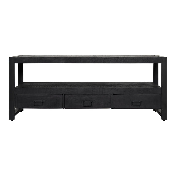 TV-meubel Tv meubel Boaz Zwart 150 cm 150x45x60 cm-TV-meubels-Starfurn