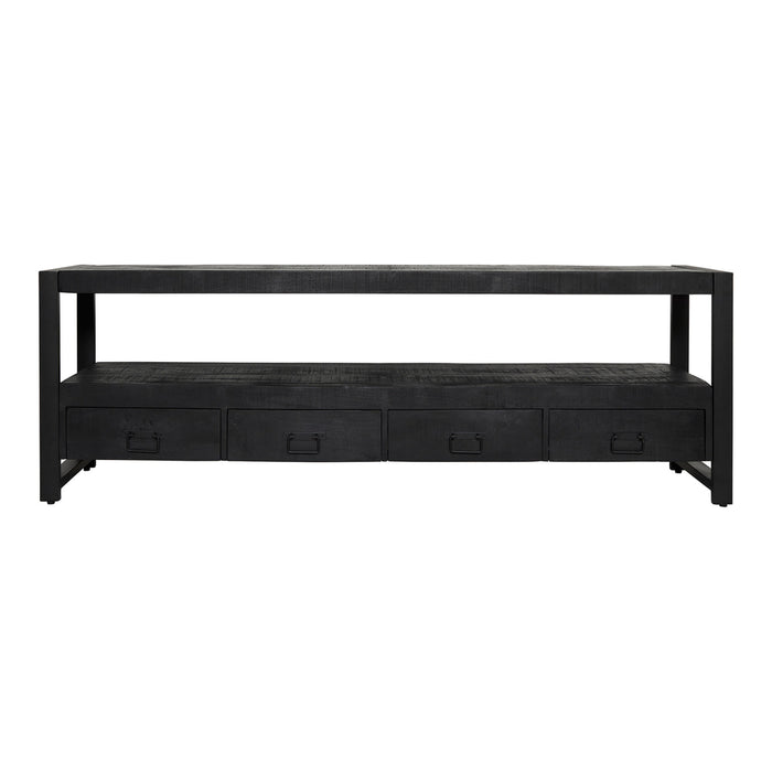 TV-meubel Tv meubel Boaz Zwart 180 cm-TV-meubels-Starfurn
