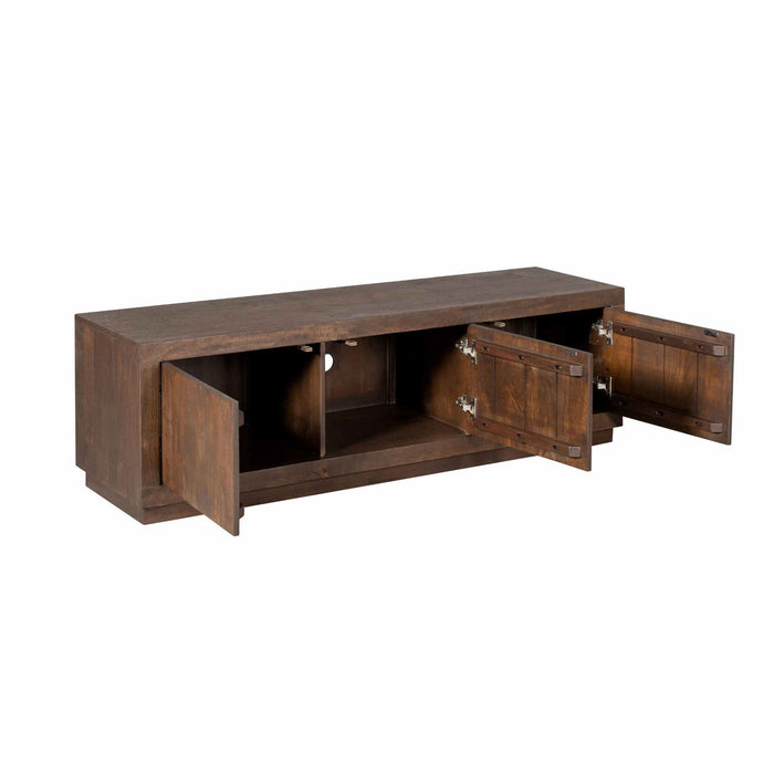 TV-meubel Tv meubel Brussel Bruin 150 cm 150x42x46 cm-TV-meubels-Starfurn