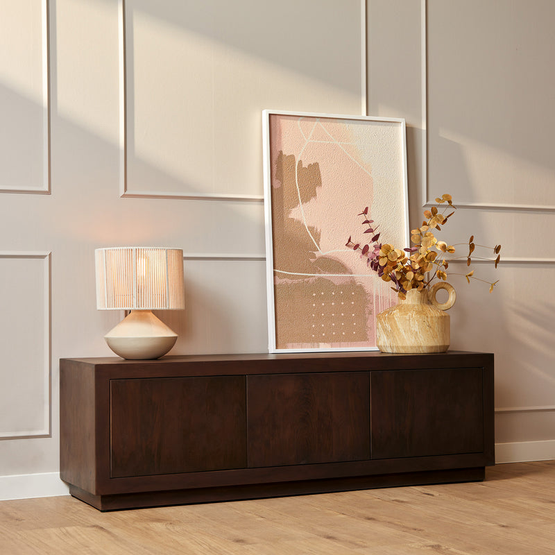 TV-meubel Tv meubel Brussel Bruin 150 cm 150x42x46 cm-TV-meubels-Starfurn