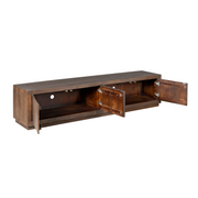 TV-meubel Tv meubel Brussel Bruin 200 cm 200x42x46 cm-TV-meubels-Starfurn