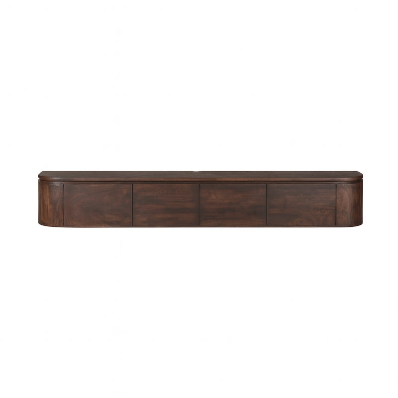 TV-meubel Tv meubel Excellent Bruin 240 cm 240x30x35 cm-TV-meubels-Starfurn
