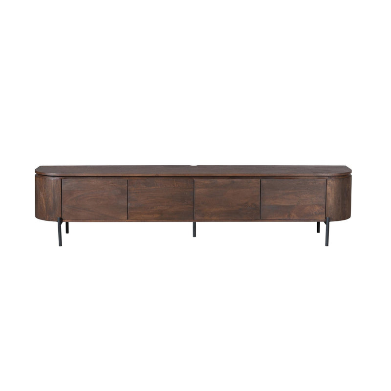 TV-meubel Tv meubel Excellent Bruin 240 cm 240x30x35 cm-TV-meubels-Starfurn