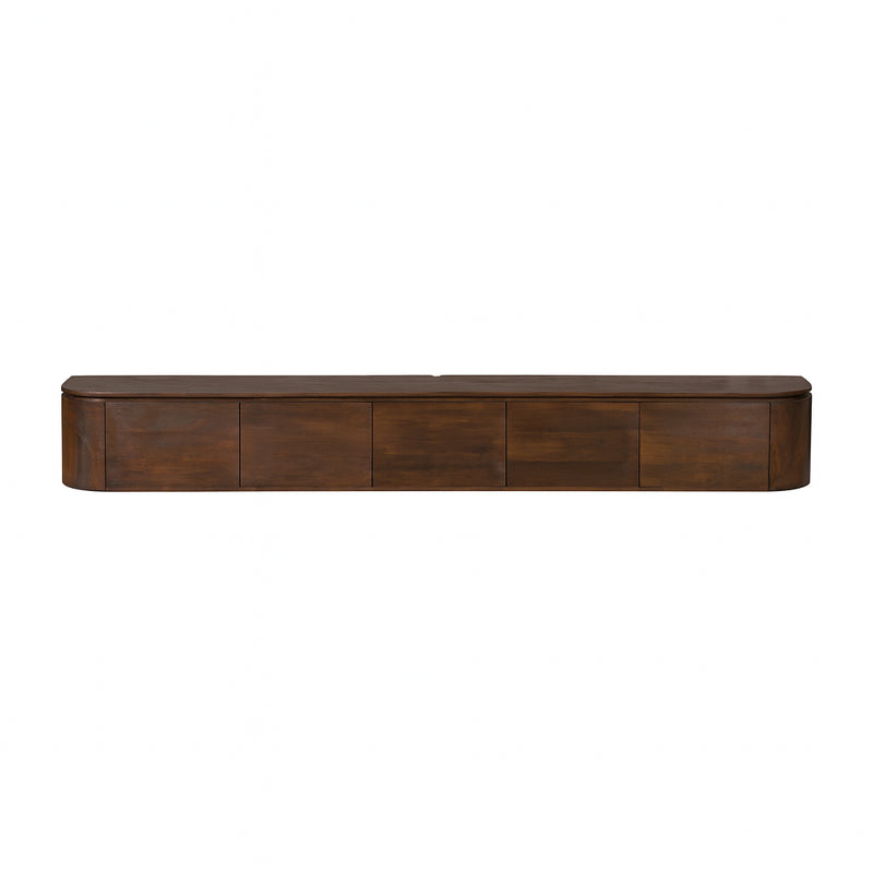 TV-meubel Tv meubel Excellent Bruin 280 cm 280x30x35 cm-TV-meubels-Starfurn