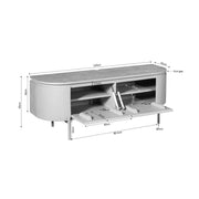 TV-meubel Tv meubel Excellent Naturel 120 cm 120x30x35 cm-TV-meubels-Starfurn