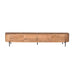 TV-meubel Tv meubel Excellent Naturel 240 cm 240x30x35 cm-TV-meubels-Starfurn