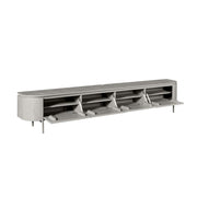 TV-meubel Tv meubel Excellent Taupe 200 cm 200x30x35 cm-TV-meubels-Starfurn