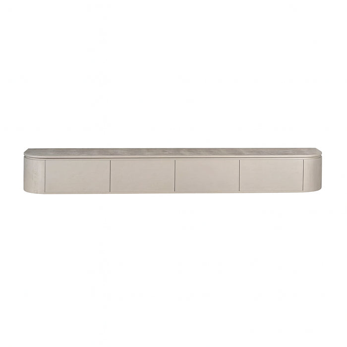 TV-meubel Tv meubel Excellent Taupe 200 cm 200x30x35 cm-TV-meubels-Starfurn