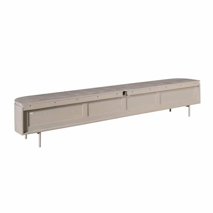 TV-meubel Tv meubel Excellent Taupe 200 cm 200x30x35 cm-TV-meubels-Starfurn
