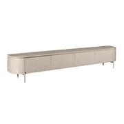 TV-meubel Tv meubel Excellent Taupe 200 cm 200x30x35 cm-TV-meubels-Starfurn