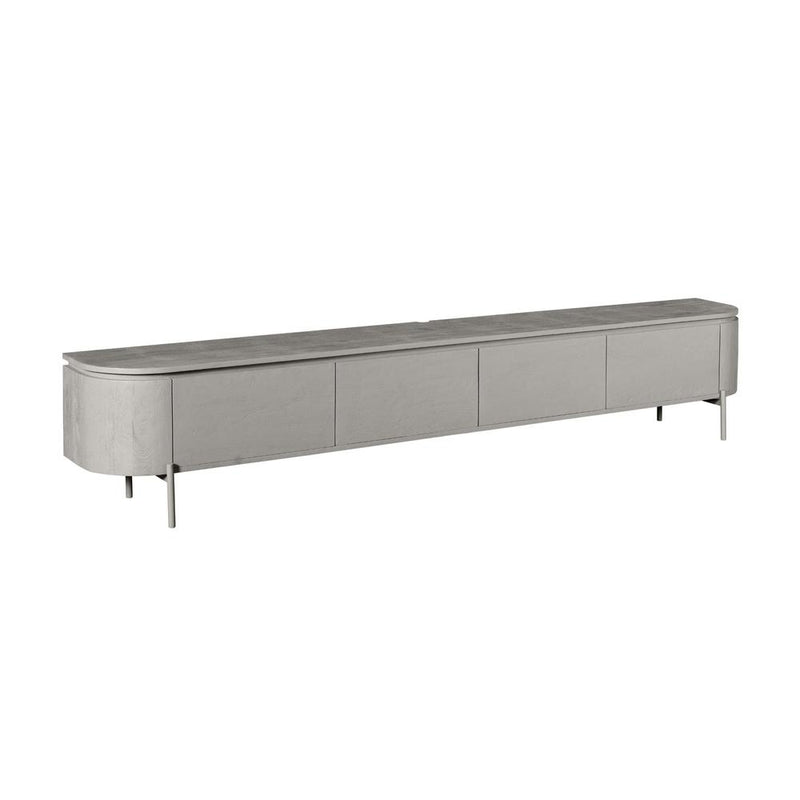 TV-meubel Tv meubel Excellent Taupe 200 cm 200x30x35 cm-TV-meubels-Starfurn