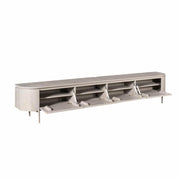 TV-meubel Tv meubel Excellent Taupe 200 cm 200x30x35 cm-TV-meubels-Starfurn