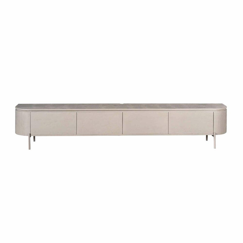 TV-meubel Tv meubel Excellent Taupe 200 cm 200x30x35 cm-TV-meubels-Starfurn