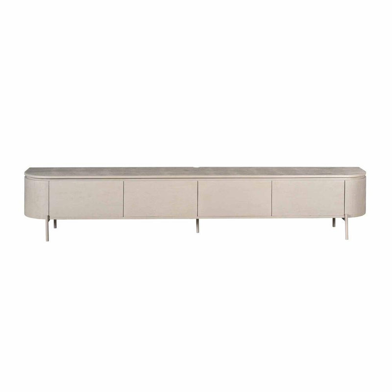 TV-meubel Tv meubel Excellent Taupe 240 cm 240x30x35 cm-TV-meubels-Starfurn