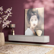 TV-meubel Tv meubel Excellent Taupe 240 cm 240x30x35 cm-TV-meubels-Starfurn