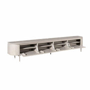 TV-meubel Tv meubel Excellent Taupe 240 cm 240x30x35 cm-TV-meubels-Starfurn