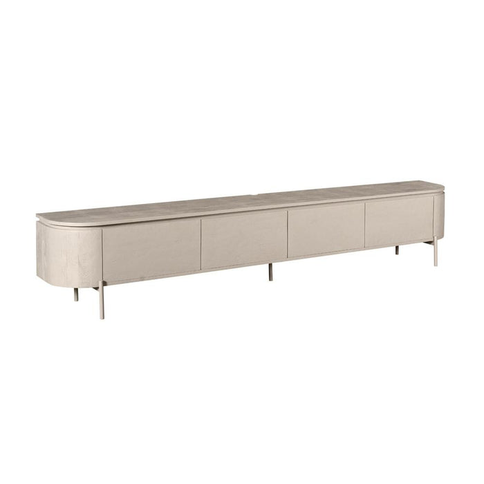 TV-meubel Tv meubel Excellent Taupe 240 cm 240x30x35 cm-TV-meubels-Starfurn