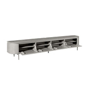 TV-meubel Tv meubel Excellent Taupe 240 cm 240x30x35 cm-TV-meubels-Starfurn