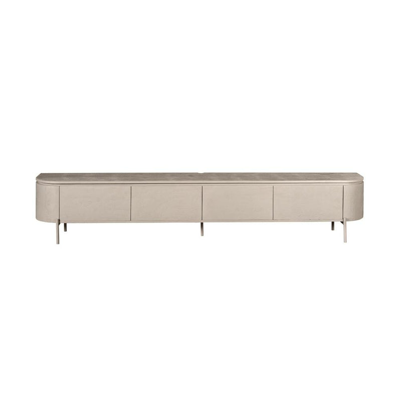 TV-meubel Tv meubel Excellent Taupe 240 cm 240x30x35 cm-TV-meubels-Starfurn