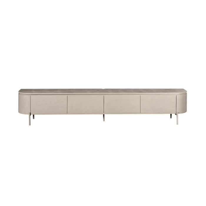 TV-meubel Tv meubel Excellent Taupe 240 cm 240x30x35 cm-TV-meubels-Starfurn