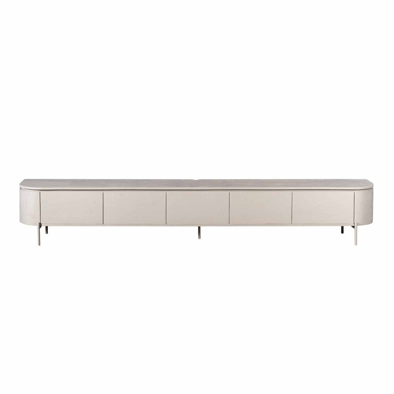 TV-meubel Tv meubel Excellent Taupe 280 cm 280x30x35 cm-TV-meubels-Starfurn