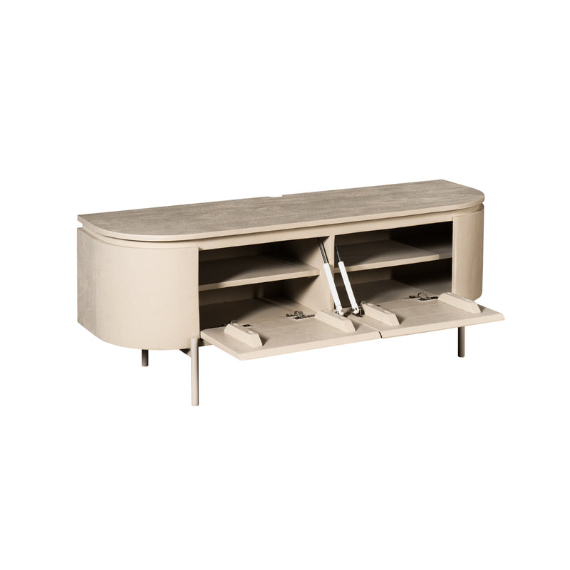 TV-meubel Tv meubel Excellent Zand 120 cm 120x30x35 cm-TV-meubels-Starfurn