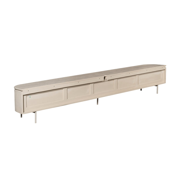 TV-meubel Tv meubel Excellent Zand 280 cm 280x30x35 cm-TV-meubels-Starfurn