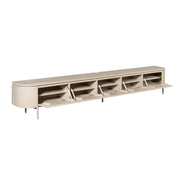 TV-meubel Tv meubel Excellent Zand 280 cm 280x30x35 cm-TV-meubels-Starfurn