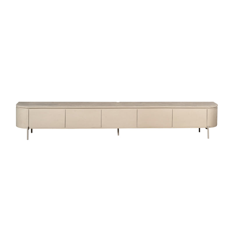 TV-meubel Tv meubel Excellent Zand 280 cm 280x30x35 cm-TV-meubels-Starfurn