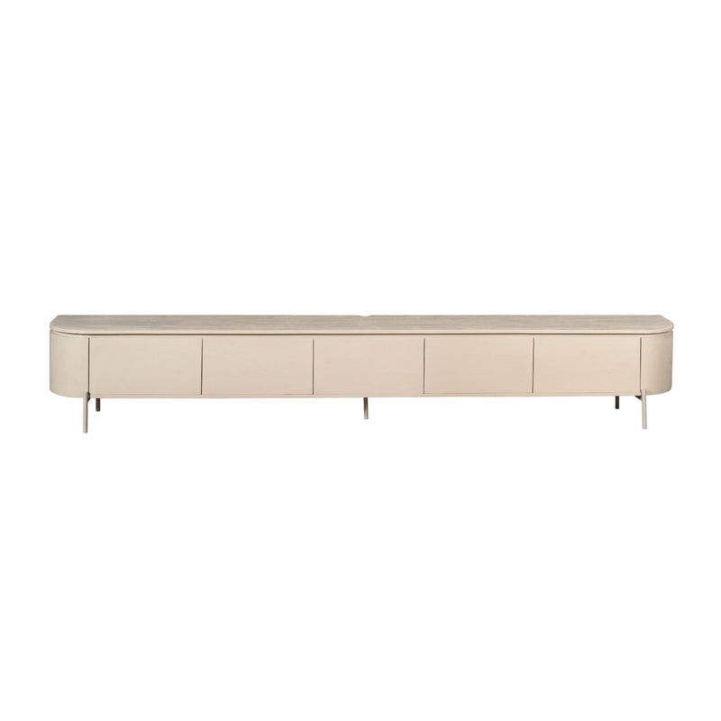 TV-meubel Tv meubel Excellent Zand 280 cm 280x30x35 cm-TV-meubels-Starfurn