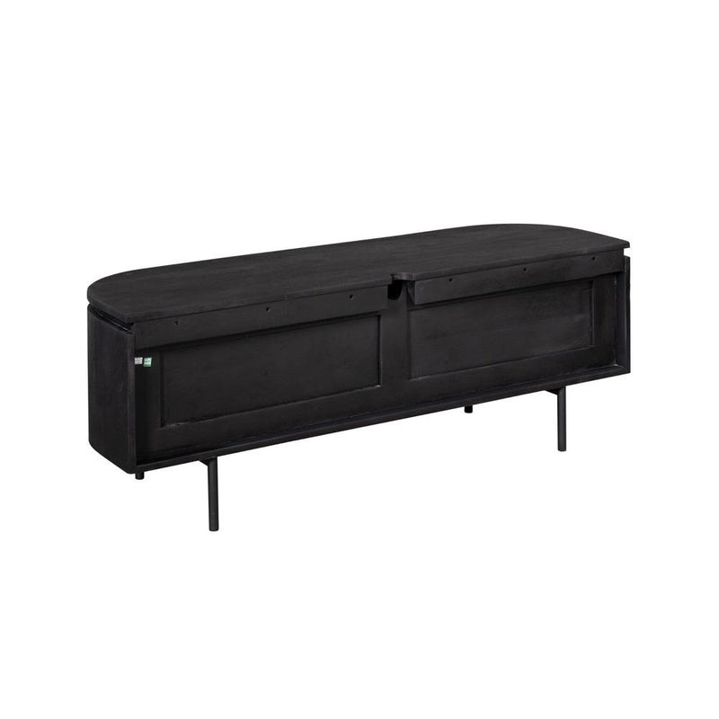 TV-meubel Tv meubel Excellent Zwart 120 cm 120x30x35 cm-TV-meubels-Starfurn