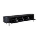 TV-meubel Tv meubel Excellent Zwart 200 cm 200x30x35 cm-TV-meubels-Starfurn
