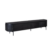 TV-meubel Tv meubel Excellent Zwart 240 cm 240x30x35 cm-TV-meubels-Starfurn