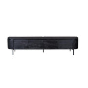 TV-meubel Tv meubel Excellent Zwart 240 cm 240x30x35 cm-TV-meubels-Starfurn
