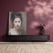TV-meubel Tv meubel Excellent Zwart 280 cm 280x30x35 cm-TV-meubels-Starfurn