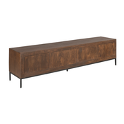 TV-meubel Tv meubel Madison Bruin 210 cm 210x45x55 cm-TV-meubels-Starfurn