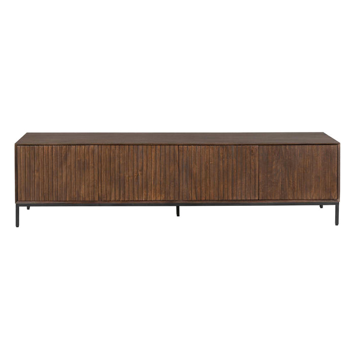 TV-meubel Tv meubel Madison Bruin 210 cm 210x45x55 cm-TV-meubels-Starfurn