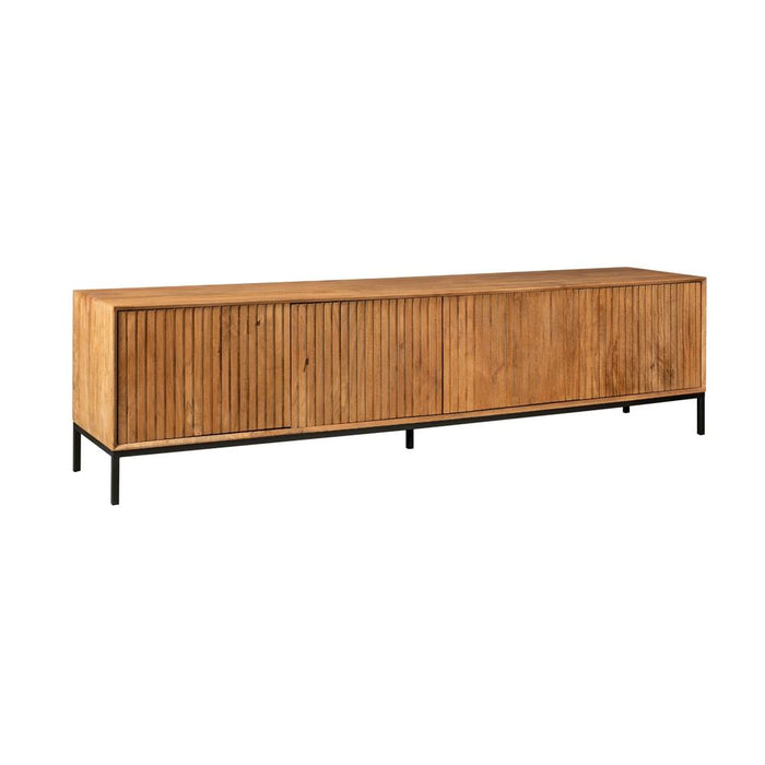 TV-meubel Tv meubel Madison Naturel 210 cm 210x45x55 cm-TV-meubels-Starfurn