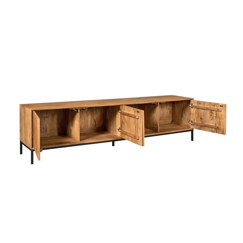 TV-meubel Tv meubel Madison Naturel 210 cm 210x45x55 cm-TV-meubels-Starfurn