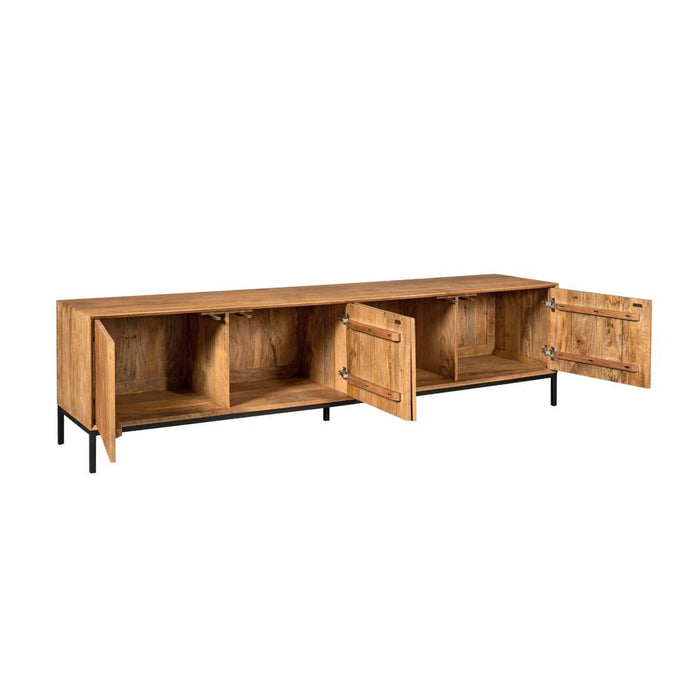 TV-meubel Tv meubel Madison Naturel 210 cm 210x45x55 cm-TV-meubels-Starfurn